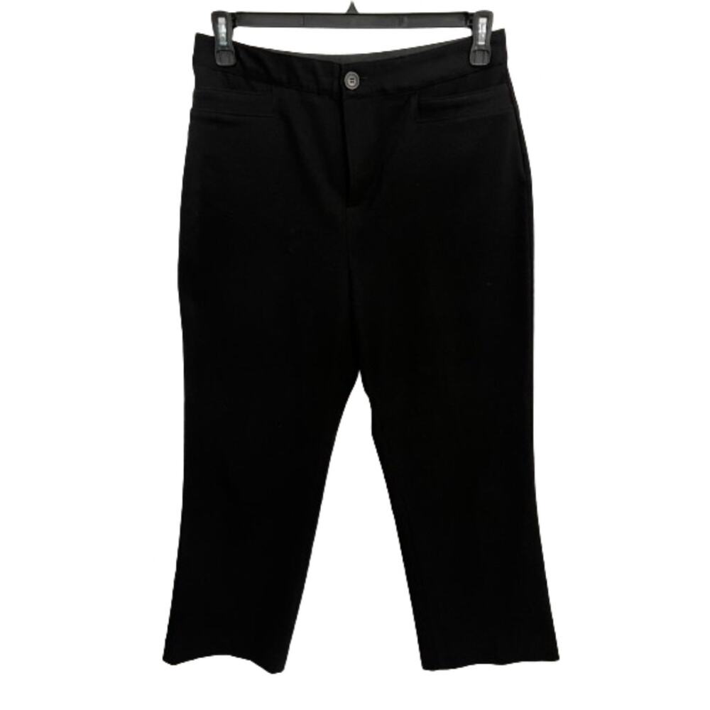 Christopher & Banks Dress Pants slacks Size 8 Short Women's Work Business black